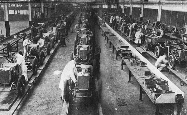 Фордова монтажна линија 1908
