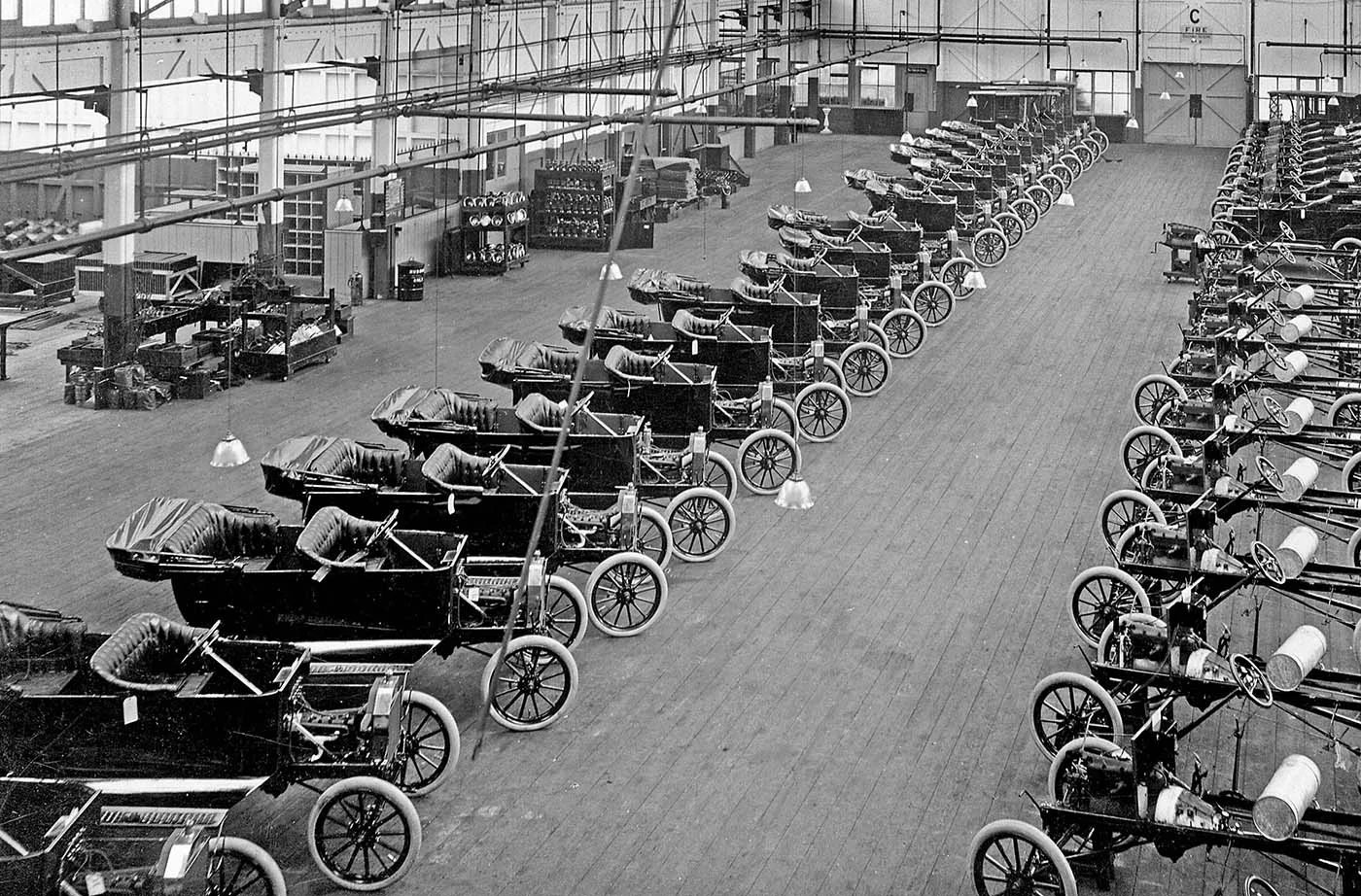 Фордове линије за масовну производњу