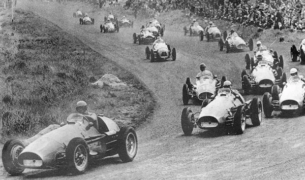 Ферари тркачки аутомобили у Формули 1 1950-их