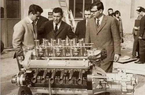 Ђото Бизарини, Феручо Ламборгини и Ђампаоло Далара 1963.